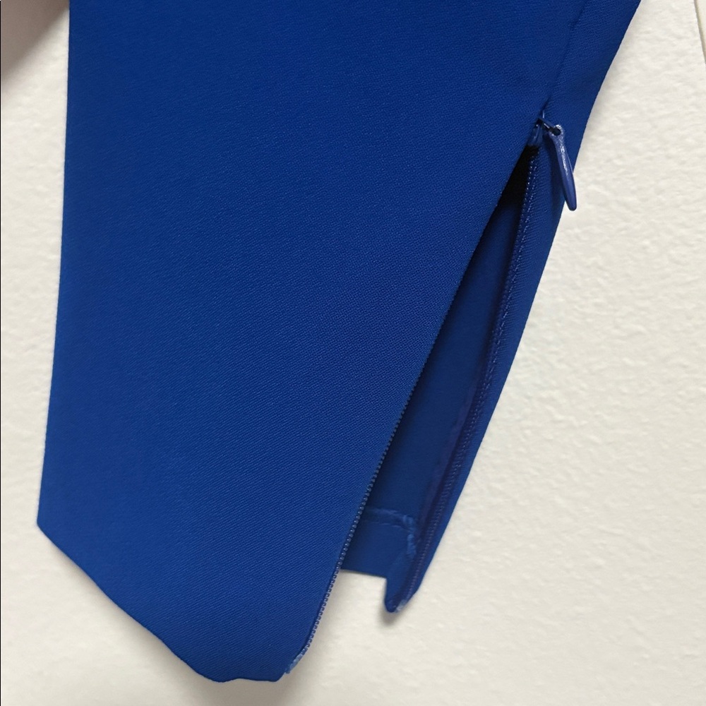 NWT [Sachin and Babi] Patrizia Bateau Neck Midi Dress in Cobalt Blue Women’s 8 - Picture 9 of 15